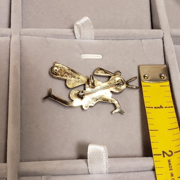 Vintage ZUNI ROADRUNNER Brooch  & Pendant - Picture 4 of 7